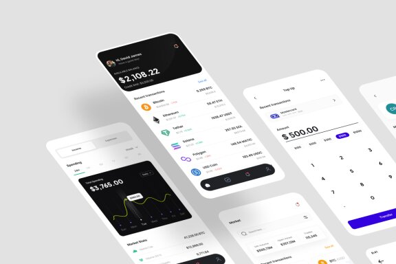 Crypto App Ui Kit