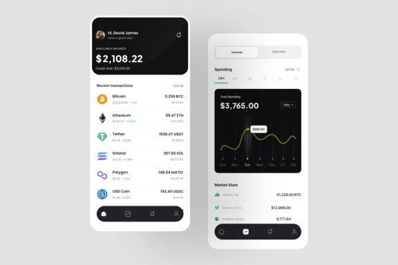 Crypto App Ui Kit