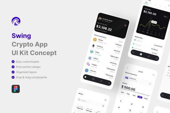 Crypto App Ui Kit