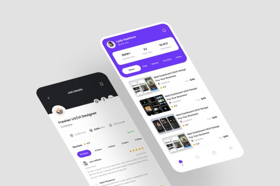 Job Finder App UI Kit