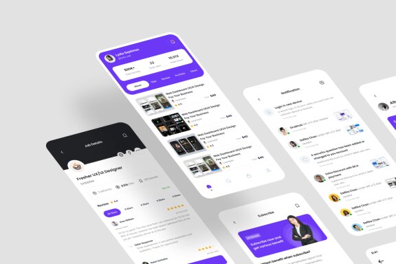 Job Finder App UI Kit