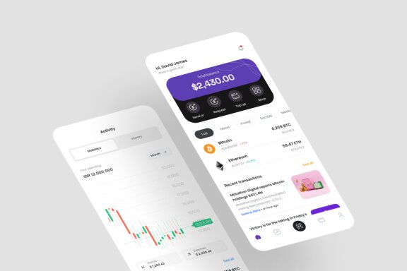 Crypto App UI Kit