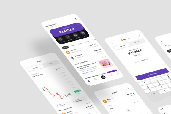 Crypto App UI Kit