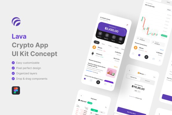 Crypto App UI Kit