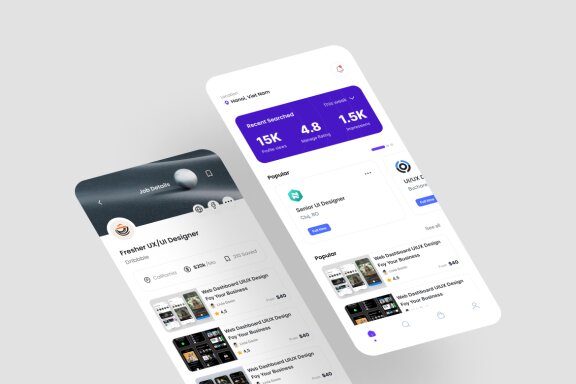 Job Hunt App UI Kit
