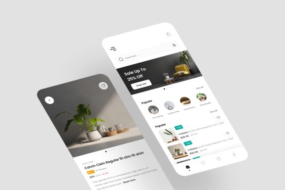 Home Decor App UI Kit