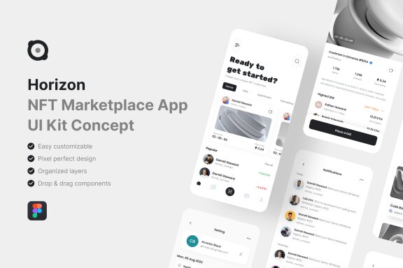 NFT Marketplace App UI Kit
