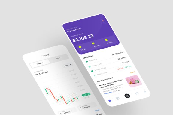 Crypto App UI Kit