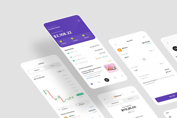 Crypto App UI Kit