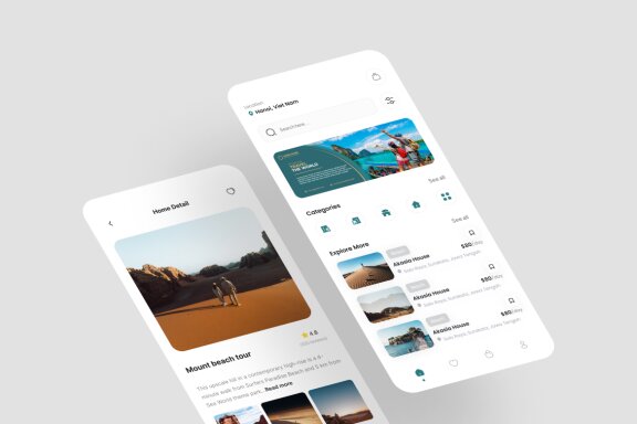 Travel Booking App UI Kit