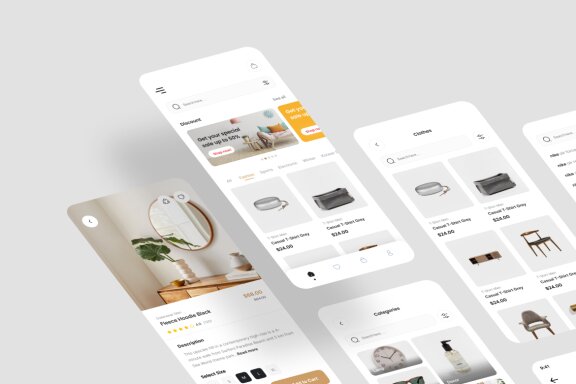 Home Decor App UI Kit