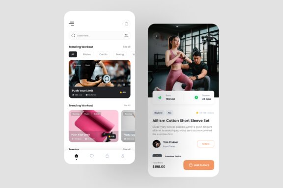 Fitness App UI Kit