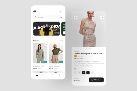 Fashion App UI Kit