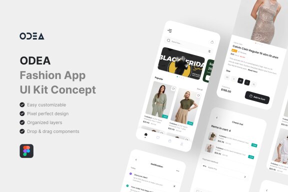Fashion App UI Kit