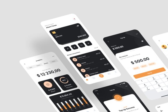 E-Wallet App UI Kit