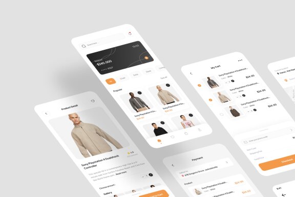 E-commerce App UI Kit