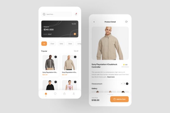 E-commerce App UI Kit