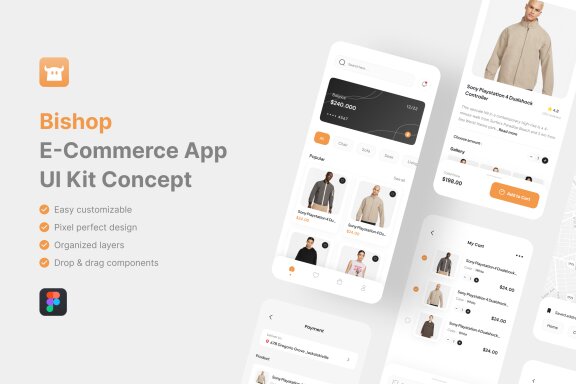 E-commerce App UI Kit