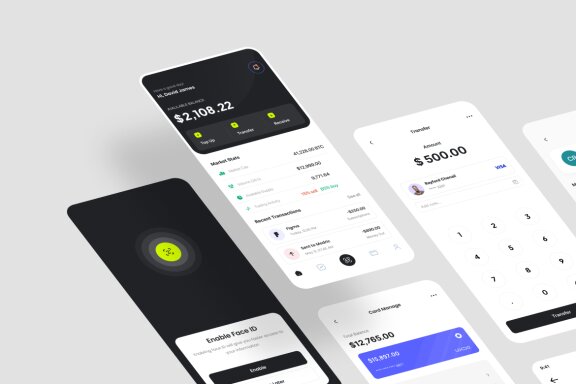 E-Wallet App UI Kit