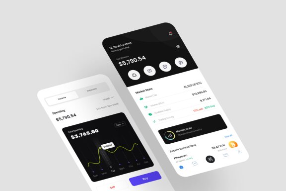 Crypto App Ui Kit