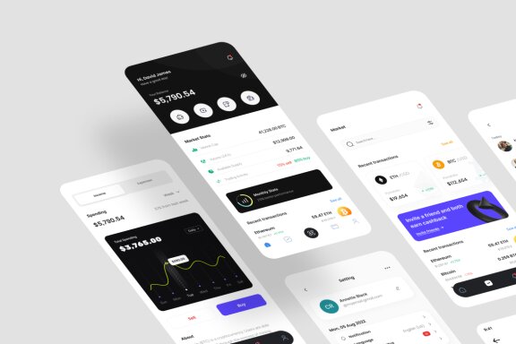 Crypto App Ui Kit