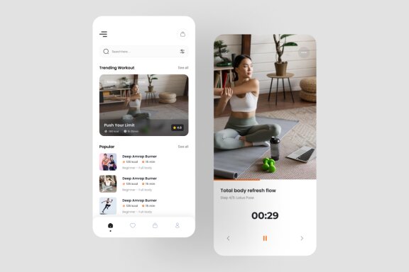 Fitness App UI Kit