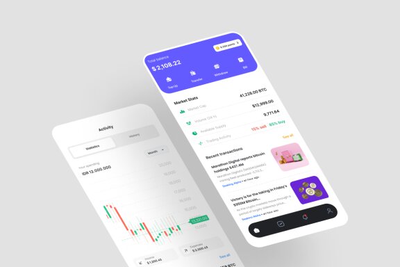 Crypto App Ui Kit