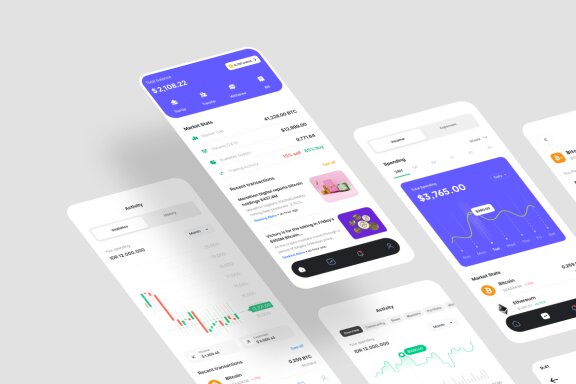 Crypto App Ui Kit
