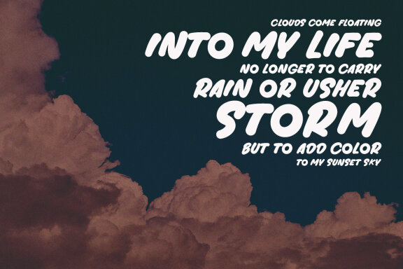 Gostar Light Brush Marker Display Handmade Font