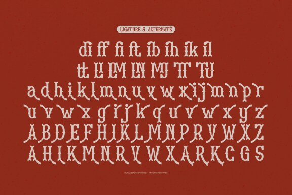 Drexia | Western Typeface