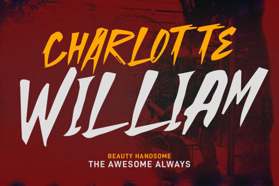 Sentan Cabine Horror Typeface Brush Handmade