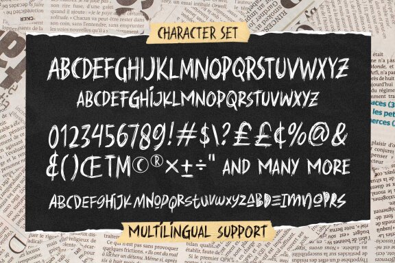 Against Madness – Scribble font