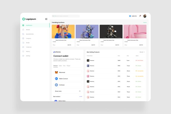 NFT Dashboard UI Kit