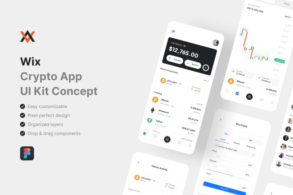 Crypto App UI Kit