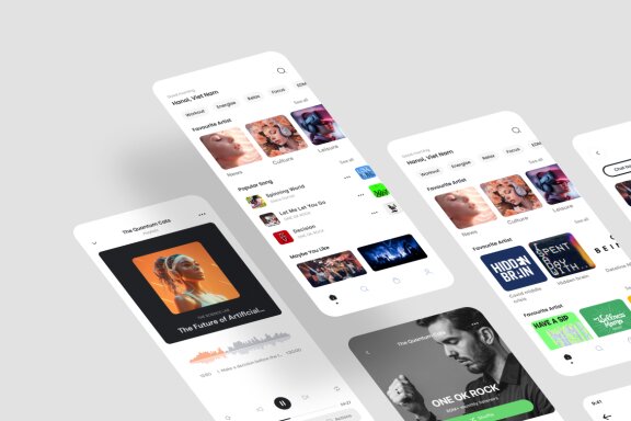 Podcast App UI Kit