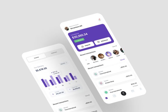 E-Wallet App UI Kit