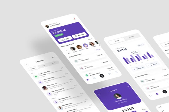 E-Wallet App UI Kit