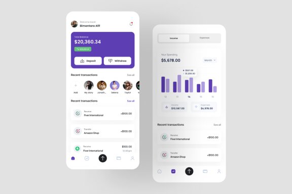 E-Wallet App UI Kit