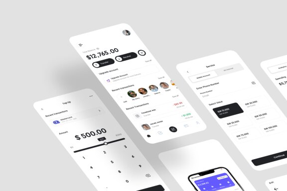 E-Wallet App UI Kit