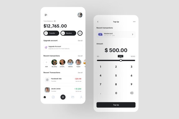E-Wallet App UI Kit