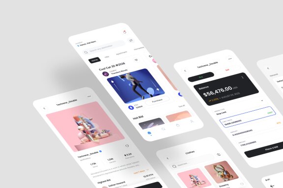 NFT Marketplace App UI Kit