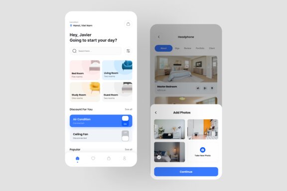 Smart Home App UI Kit