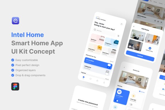 Smart Home App UI Kit