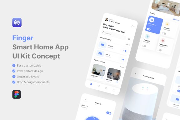 Smart Home App UI Kit