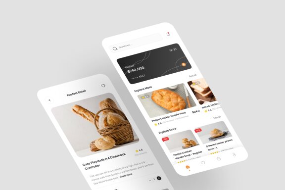 Food Deliver App UI Kit