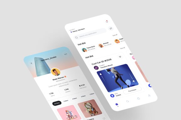 NFT Marketplace App UI Kit