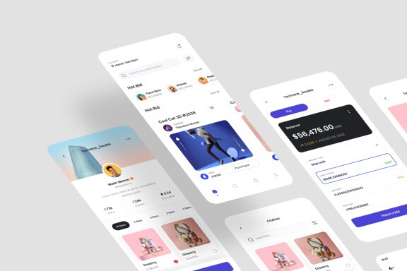 NFT Marketplace App UI Kit