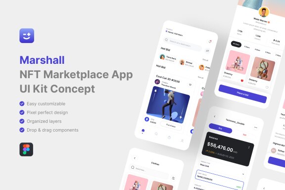 NFT Marketplace App UI Kit
