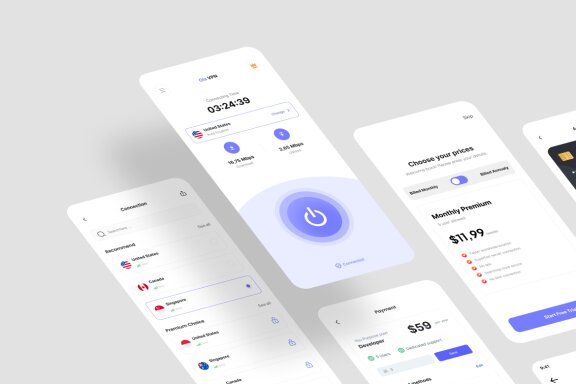 VPN App UI Kit