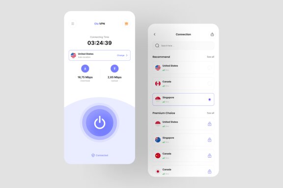 VPN App UI Kit